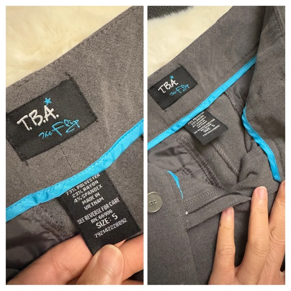 T.B.A. Gray Trousers low waist - Picture 5 of 12